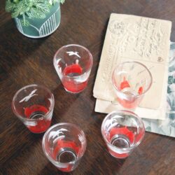 c49 こうのとりのグラス　単品