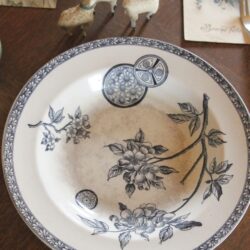 c52 Terre de Fer 陶器のお皿