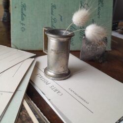 z99 錫のポット　小