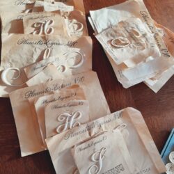 m26 モノグラム刺繍セット　各種