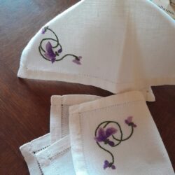 m35 スミレのナプキン セット