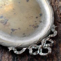 z179 真鍮のプレート　オーバル