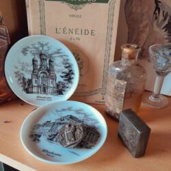 z187　小皿セット　ドイツ建築