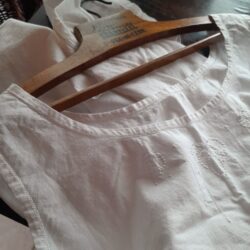 m45 リネンのワンピース